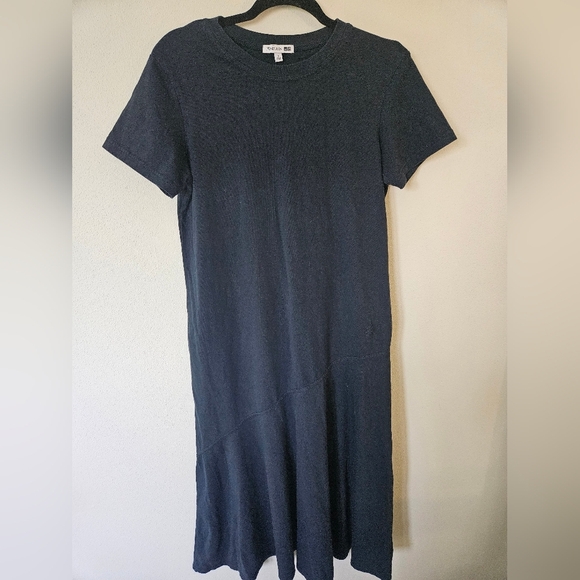 J W Anderson Uniqlo Colab Tiered Cotton Maxi Length Dress Size Small - Picture 1 of 5